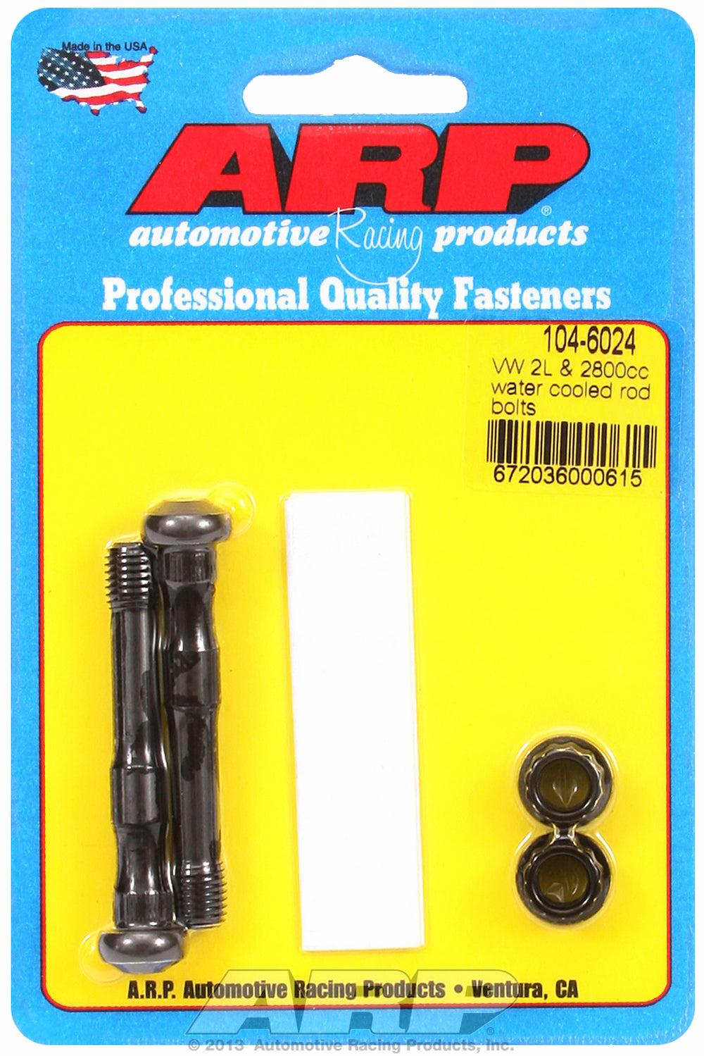 Pro Series ARP2000 2-pc Rod Bolt Kit for Volkswagen/Audi 1.8L & 2.0L water cooled