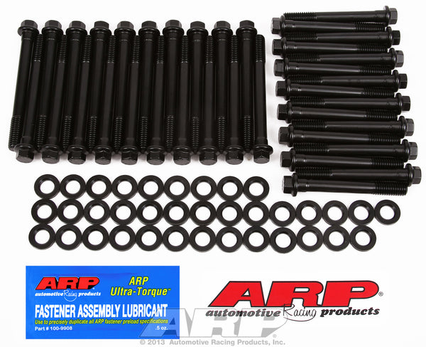 ARP Fuel Pump Bolt Kit – Black Chrome Moly Steel 12-Point Bolts For Select Chevrolet Applications
