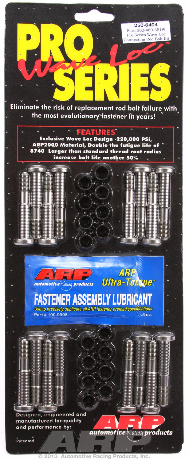Pro Wave ARP 2000 Complete Rod Bolt Kit for Ford Boss 302 & 351W