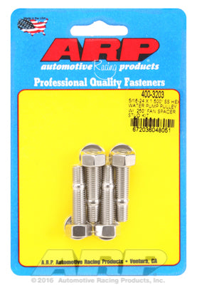 Universal 0.250˝ fan spacer, broached ARP Stainless / Polished - Hex Head 1/2in Wrenching