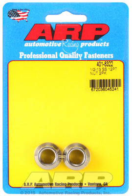 ARP 1/2-13 12pt Nut Kit 2pk ARP 1/2-13 12pt Nut Kit 2pk
