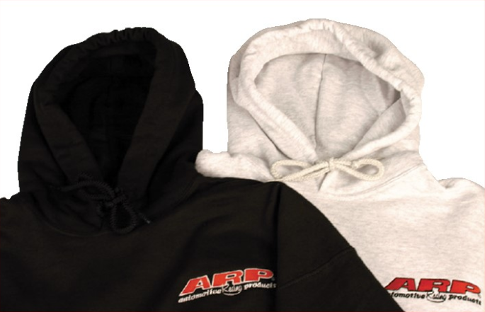 ARP black hooded sweatshirt Large