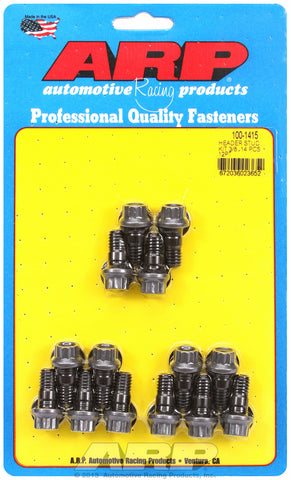 Header Stud Kit for Universal Stud kit, broached w/ 12-pt, locking nut, 3/8˝ Black Oxide 12-Pt Head