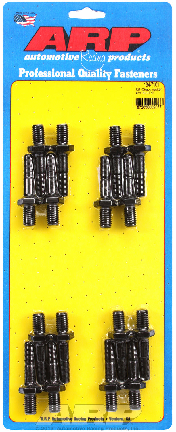 High Perf. Full Set Rocker Arm Studs for 3/8˝ typical small block application Fits most stock SBChev