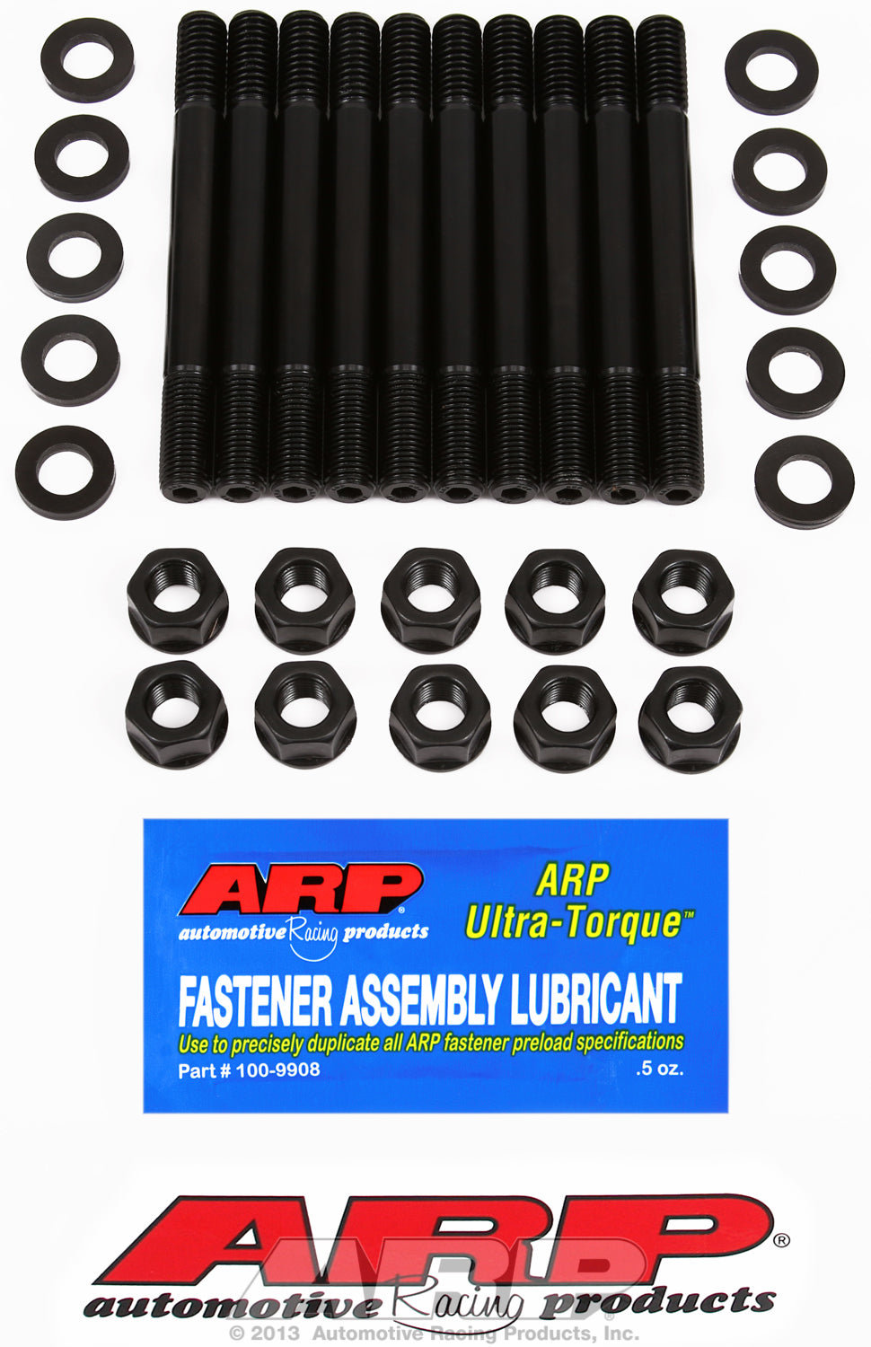 Main Stud Kit for Ford 289-302 cid with girdle (10 studs 1/2˝ longer)