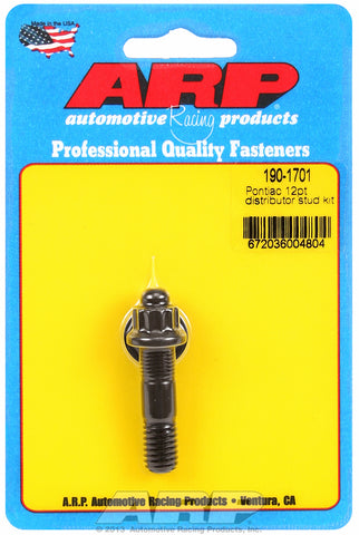 Distributor Stud Kit for Pontiac Black Oxide - 12-Pt Head