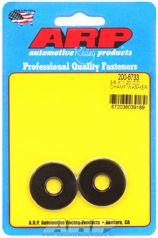Black Oxide 2-PC PackSAE Special Purpose Washers w/ Chamfer