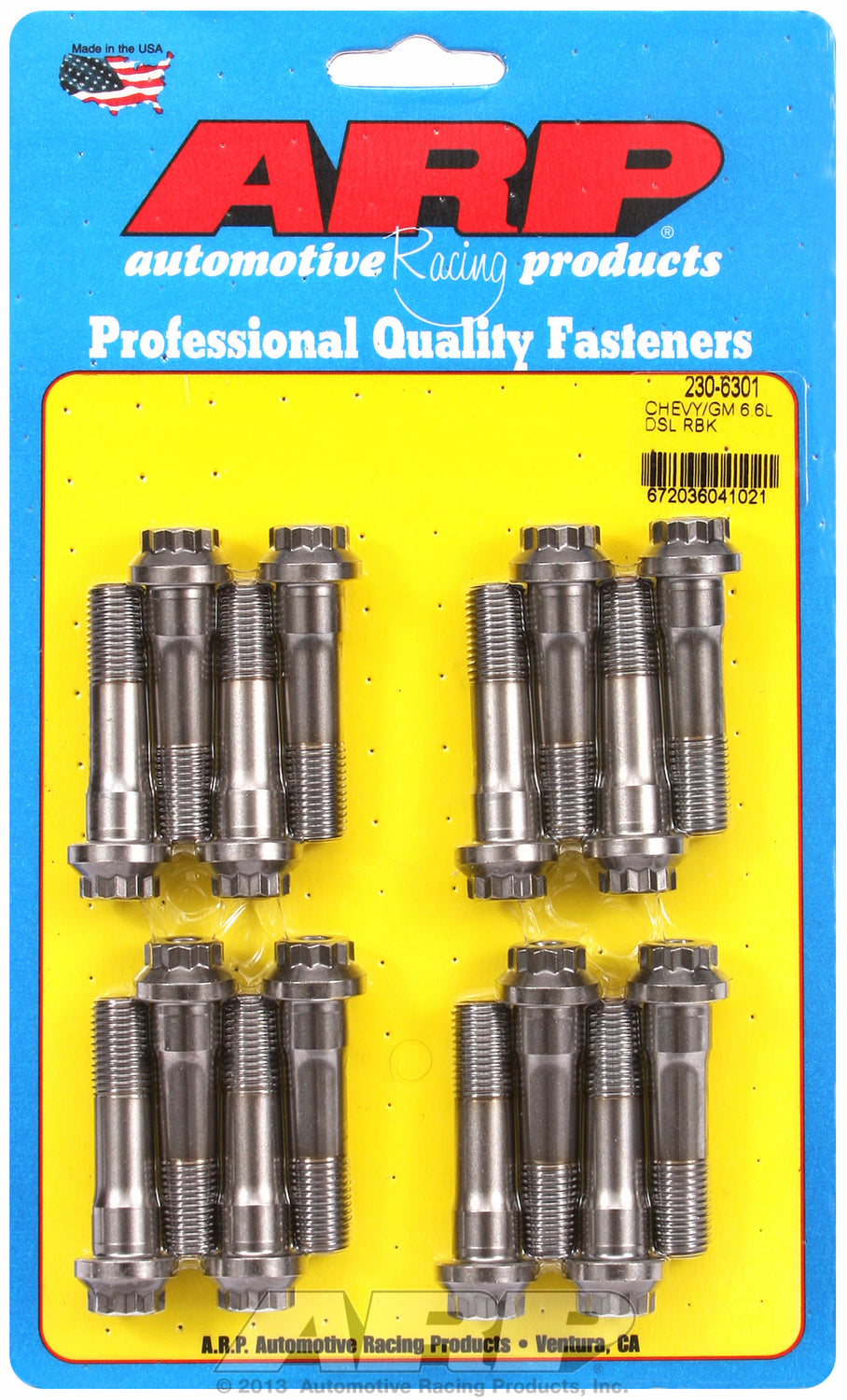 Pro Series ARP2000 Complete Rod Bolt Kit for Chevrolet Chevy/GM 6.6L Duramax