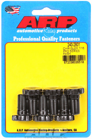 Flywheel Bolt Kit for Chrysler 7/16 pro series