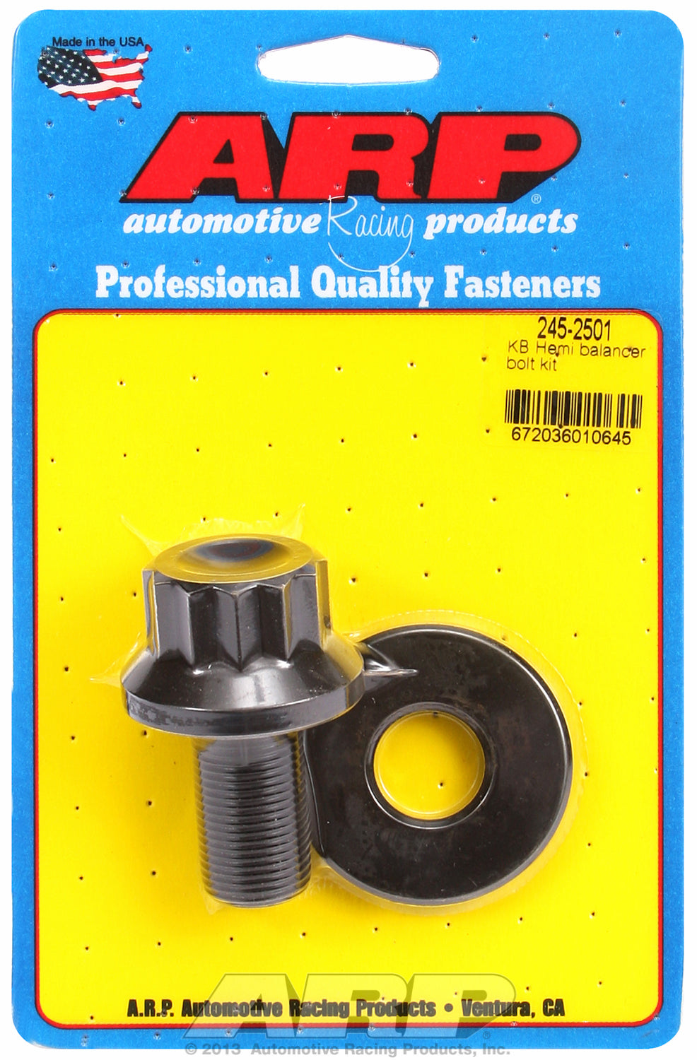 ARP Harmonic Balancer Bolt Kit – Chevy LS1 LS2 LS3 LS6 Gen III IV, 234-2503