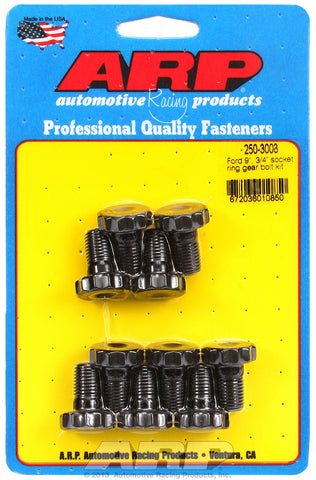 Ring Gear Bolt Kit for Ford 8.8˝ and 9˝ uses 3/4˝ socket