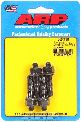 Standard (drilled for NASCAR wire seal) Carb Stud Kit 1.7in OAL