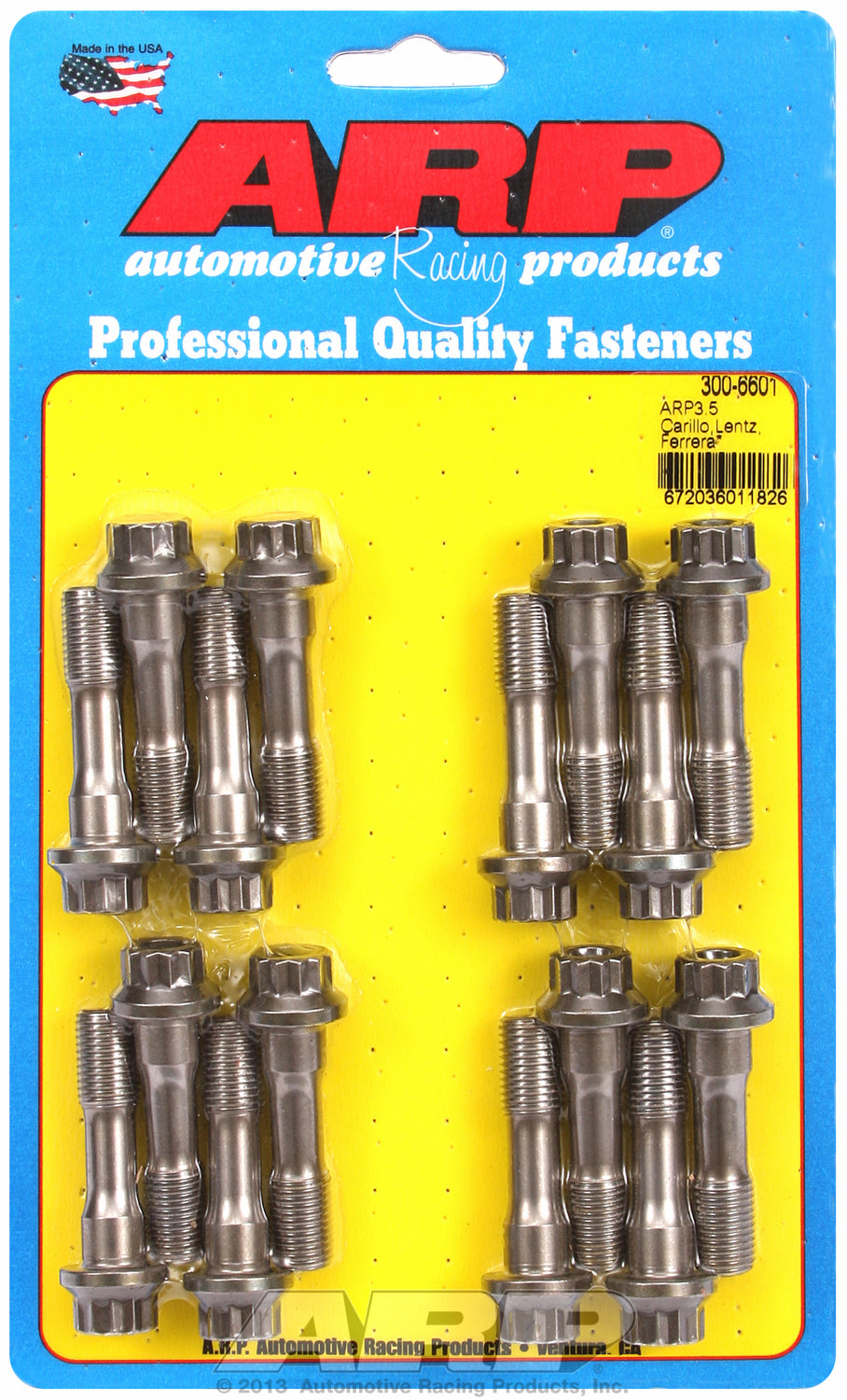 ARP3.5 General Replacement Rod Bolt Kit Complete - Set of 16