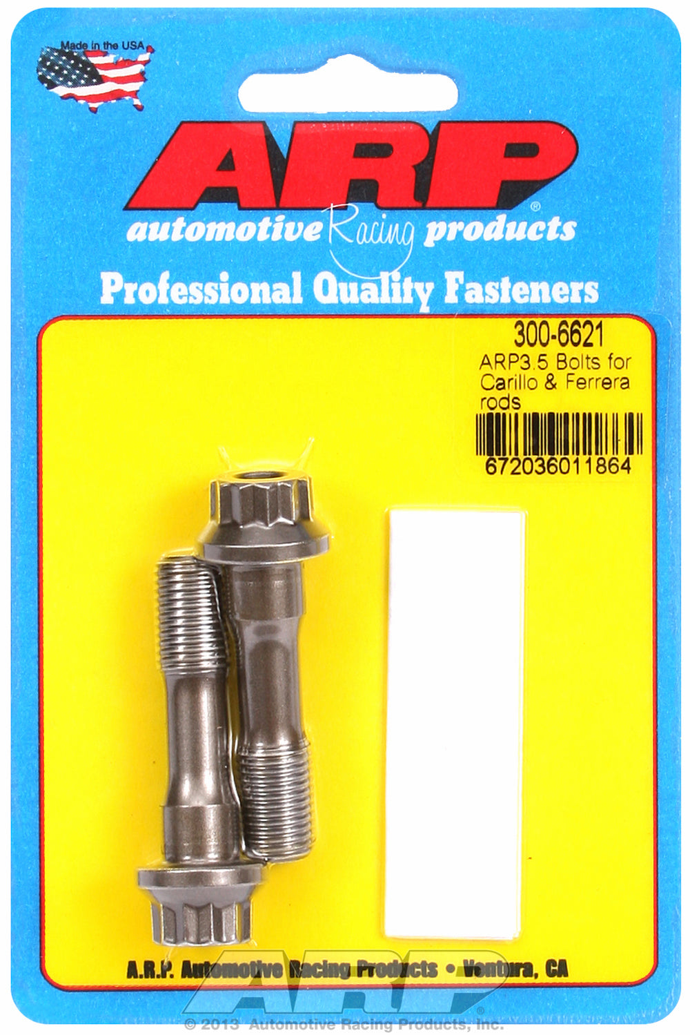 ARP3.5 General Replacement Rod Bolt Kit 2-pc