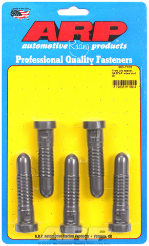 Front w/out spacer, NASCAR wheel stud kit