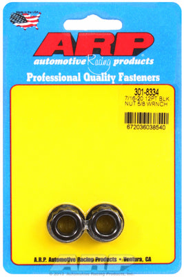 7/16in  8740 Black Oxide 12-pt Nut Kit