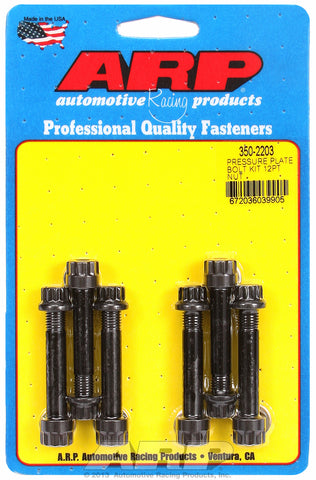 Pro Series Pressure Plate Bolt Kit for Ford V8 w/ Tilton flywheel and 3 disk AP clutch (12pt)