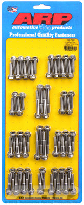 Valve Cover Bolt Kit for Cast Aluminum Covers Chevy Duramax 6.6L (LLY/LBZ.LMM/LML) Stainless - Hex H