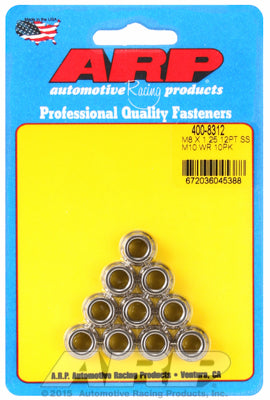 M9in  ARP Polished Stainless Steel 12-pt Nut Kit