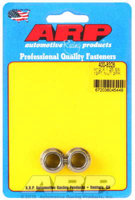 M12in  ARP Polished Stainless Steel 12-pt Nut Kit