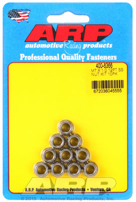 M7in  ARP Polished Stainless Steel 12-pt Nut Kit