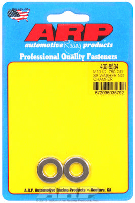 M10ID .750OD SS no chamfer washer