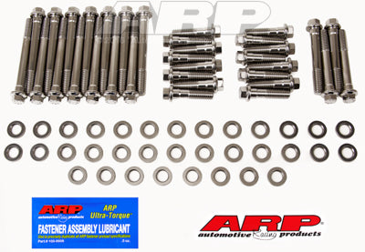 Cylinder Head Bolt Kit for Chevrolet 23° Cast iron OEM, Gen III Vortec/Truck, most Edelbrock, LT-AFR