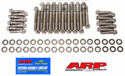 Cylinder Head Bolt Kit for Chevrolet 23° Cast iron OEM, Gen III Vortec/Truck, most Edelbrock, LT-AFR