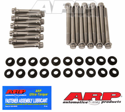 Cylinder Head Bolt Kit for Ford 302 with 351 Windsor heads 1/2˝-7/16˝ insert washer with 7/16˝ bolts
