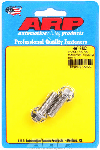 Thermostat Housing Bolt Kit for Pontiac Stainless - Hex Head
