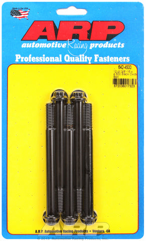 3/8-16 x 4.500 12pt black oxide bolts