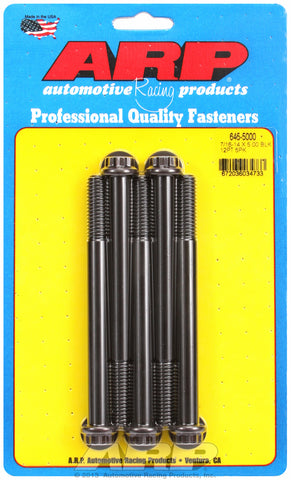 7/16-14 X 5.000 12pt 1/2 wrenching black oxide bolts