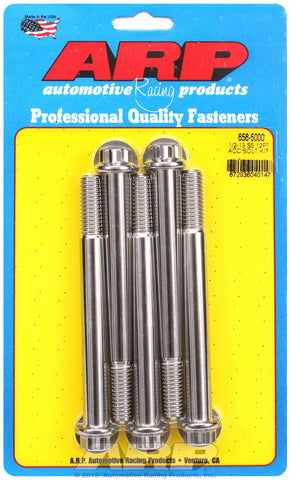 1/2-13 x 5.000 12pt SS bolts