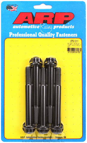 M12 x 1.75 x 100 12pt black oxide bolts