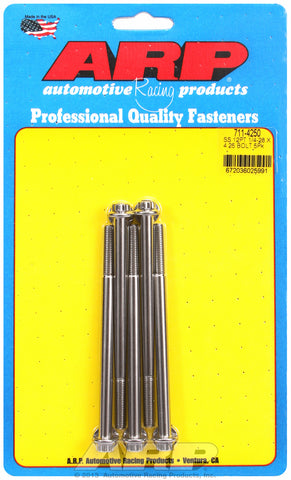 1/4-28 x 4.250 12pt SS bolts