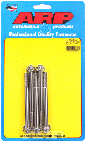 5/16-24 x 3.750 12pt SS bolts