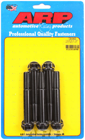 1/2-20 x 3.500 12pt black oxide bolts