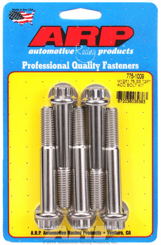 M12 X 1.75 X 80 12pt SS bolts
